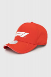 Cumpara ieftin Puma șapcă F1 culoarea roșu, cu imprimeu, 025409 25409