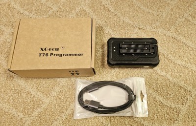Programator memorii XGECU T76 EEPROM NOR NAND EMMC MCU GAL foto