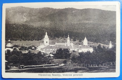 Manastirea Neamtu - Vederea generala - aprox. 1928 - printata, necirculata foto