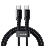 Incarcator Cablu Type-C la Type-C MCDODO CA-5641, 60W, 2 porturi, Negru