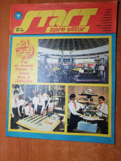 revista pentru copii-start spre viitor iulie 1985 foto