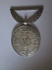 Medalia Rasplata Serviciului Militar XX ani fara panglica foto