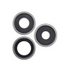 Geam Camera Spate cu Rama Graphite iPhone 13 Pro / 13 Pro Max - Inlocuire