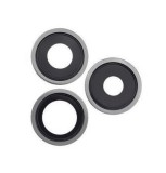 Geam Camera Spate cu Rama Graphite iPhone 13 Pro / 13 Pro Max - Inlocuire