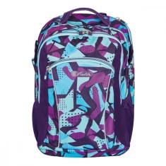 RUCSAC HERLITZ SCOALA PRIMARA ULTIMATE, MOTIV CAMOPURPLE foto