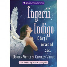 Ingerii indigo, carti oracol - Doren Virtue si Charles Virtue foto