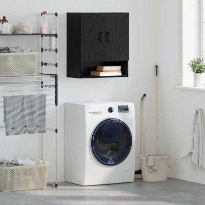 vidaXL Dulap de perete Stejar negru 60 x 31 x 70 cm Lemn compozit 879542 foto