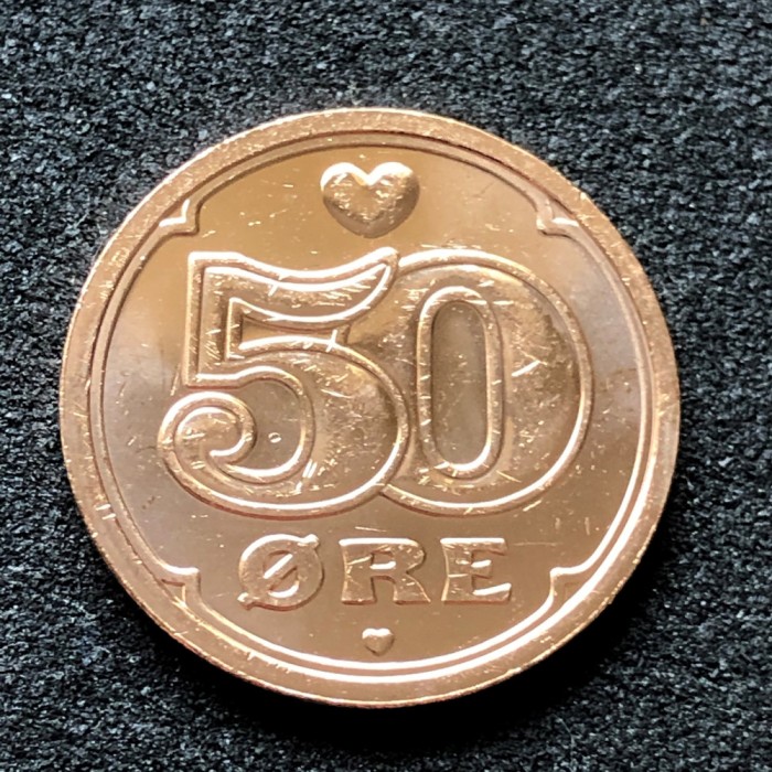 Danemarca 50 ore 2019 UNC