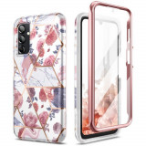 Husa Tech-Protect Velar pentru Samsung Galaxy A14 4G/5G Marble, Carcasa