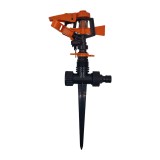 Cumpara ieftin Aspersor rotativ cu impulsuri, din plastic, MD204, negru - portocaliu