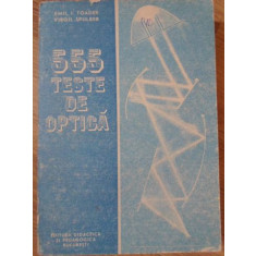 555 TESTE DE OPTICA-EMIL I. TOADER, VIRGIL SPULBER