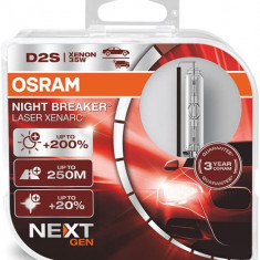 Set 2 Xenon D2S 85V Osram Xenarc Night Breaker Laser NextGen +200%