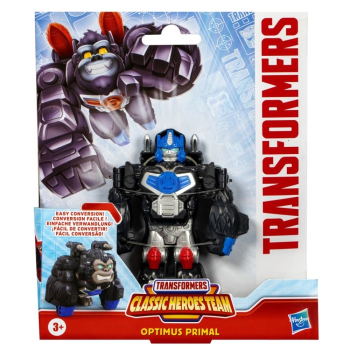 TRANSFORMERS CLASSIC HEROES TEAM ROBOT OPTIMUS PRIMAL TRANSFORMABIL SuperHeroes ToysZone
