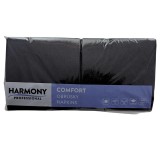 Servetele Negre, 25x25 cm, 2 straturi, 250buc pac