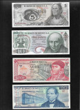 Set Mexic 5 + 10 + 20 + 50 + 100 + 500 + 1000 pesos aunc/unc, America de Nord