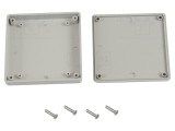 Carcasă universală 80x80x15mm gri ABS 1551 MINI