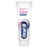 Pasta de Dinti, Oral-B, Sensitivity &amp; Gum Calm, Original, pentru Ingrijirea Gingiilor Sensibile, cu