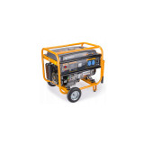Generator curent electric 6500 W, 6.5 KW, 220 V, motor 15cp, stabilizator de tensiune (AVR), monofazat, protectie suprasarcina, Powermat