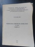 Tehnologia sarurilor anorganice (partea I) - Alexandru Szep