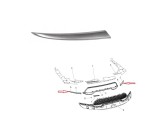 Ornament far DODGE DURANGO, 07.2020-, partea dreapta, crom satinat,