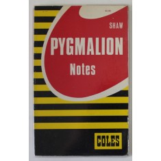 SHAW PYGMALION NOTES , by COLES EDITORIAL BOARD , 1986