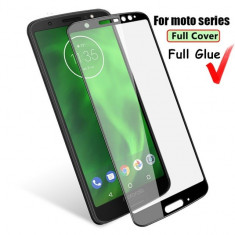 Folie sticla 20D FULL GLUE pt. Motorola Moto E6 Plus, E6s , G8 Play foto