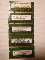 lot 5 placute ram DDR2 de 1 gb fiecare foto
