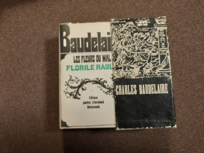 BAUDELAIRE FLORILE RAULUI-LES FLEURS DU MAL-- EDITIE DE LUX CU ETUI foto