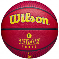 Mingi de baschet Wilson NBA Player Icon Trae Young Outdoor Ball WZ4013201XB roșu