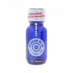 POTENT BLUE 22 ML,POPPERS,AROMA CAMERA ,SIGILAT,RUSH,CALITATE,ORIGINAL foto