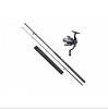 Set Pescuit Spinning 2.4m: Lanseta Fibra Compozit 100-200g + Mulineta 5 Rulmenti QFC 1000 + Tambur Rezerva