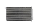 Condensator climatizare Honda Civic, 02.2012-2017, motor 1.8, 104 kw benzina, cutie automata, full aluminiu brazat, 695(645)x370(350)x16 mm, cu uscat