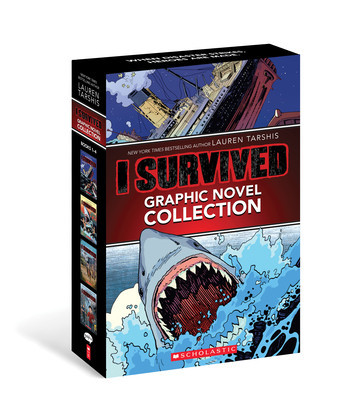 I Survived Graphic Novels #1-4: A Graphix Collection foto