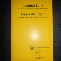 LUMINA LINA. REVISTA ORTODOXA (nr. 2, APRILIE IUNIE, 2002)