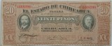 Mexic, 20 Pesos 1915