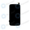 Capacul frontal al modulului display Alcatel One Touch Pop C7+lcd+digitizer negru