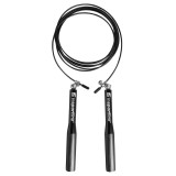 Coarda de sarit inSPORTline Jumpalu, negru
