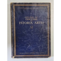 STUDII SI CERCETARI DE ISTORIA ARTEI ANUL II 1-2 , IANUARIE - IUNIE 1956