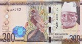 Bancnota Gambia 200 Dalasis (2015) - P36 UNC ( vezi descriere )