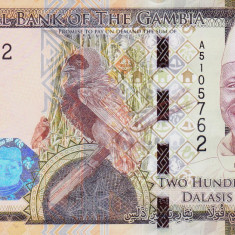 Bancnota Gambia 200 Dalasis (2015) - P36 UNC