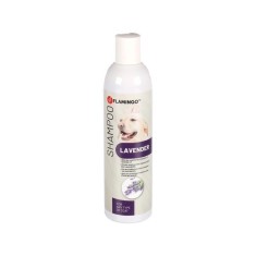 Șampon pentru c&acirc;ini cu ulei de lavandă Flamingo 300 ml