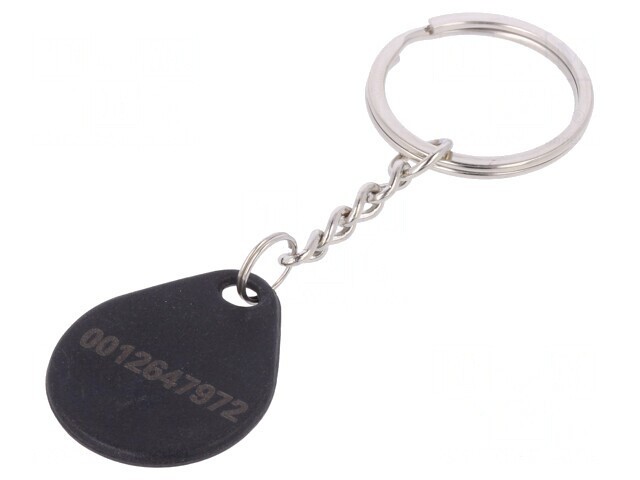 Breloc RFID Negru 125kHz 8BROM