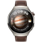 Smartwatch Huawei Watch 4 Pro LTE Medes-L19L, 48mm, Brțară din piele maro &icirc;nchis 55020AMG