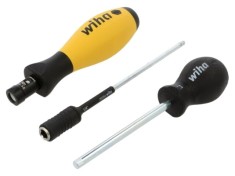 M&acirc;ner şurubelniţă dinamometrică WIHA TorqueVario&reg;-S ESD 0,8-5Nm hexagonal 4mm
