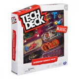 Set 6 mini placi skateboard, Tech Deck, Bonus Pack 20136701