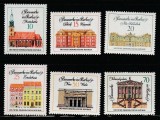 DDR 1971 - Clădiri din Berlin, arhitectura, serie neuzata