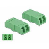 Set 4 buc cupla LC - LC Duplex Multimode M-M, Delock 85924