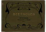 Partitura muzicala Beethoven - Symphonien fur klavier zu 4 handen, Band II