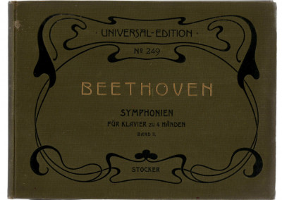Partitura muzicala Beethoven - Symphonien fur klavier zu 4 handen, Band II foto