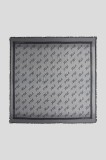 Karl Lagerfeld eșarfă K/MONOGRAM culoarea negru, A3W33048